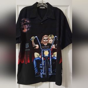 Men's button-down shirt - sz L